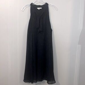Flowy Little Black Dress with some shimmer!